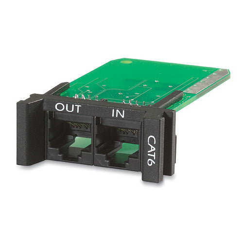 APC PNETR6 | ProtectNet APC Surge Module for CAT6/CAT5 Network, Replaceable 1U, Surge Protection Device