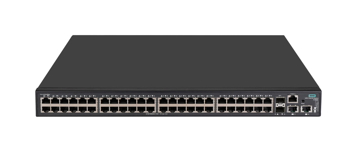 HPE JL825A | 48G PoE+ 2SFP+ 2XGT EI L3 Managed Switch