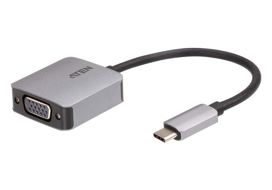 ATEN UC3002A-AT | UC3002A USB-C to VGA Adapter, 1080p 60Hz, Aluminium Housing