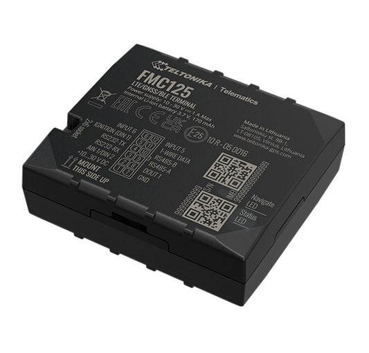 Teltonika FMC12547XW01 | FMC125 Advanced LTE Terminal, GNSS, LTE/GSM, RS485/RS232, Backup Battery