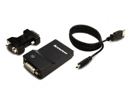 Lenovo 0B47072 | USB 3.0 Graphics Adapter, DVI/VGA, 2048x1152