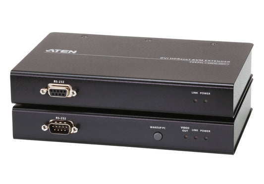 ATEN CE620-AT-U | CE620 DVI HDBaseT 2.0 KVM Extender, USB 2.0 (480 Mb/s), RS-232/IR, 100 m over Cat6