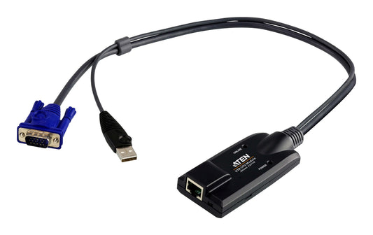 ATEN KA7170-AX | KA7170 USB-VGA to Cat5e/6 KVM Adapter (CPU Module), RJ45, for KH/KL/KM/KN