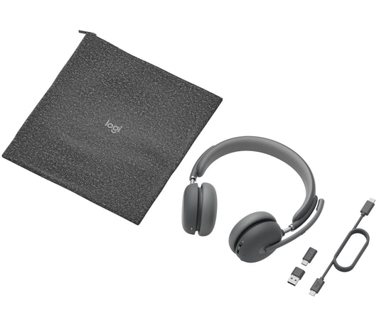 Logitech 981-001312 | Zone Wireless 2 Headset with Active Noise Cancellation