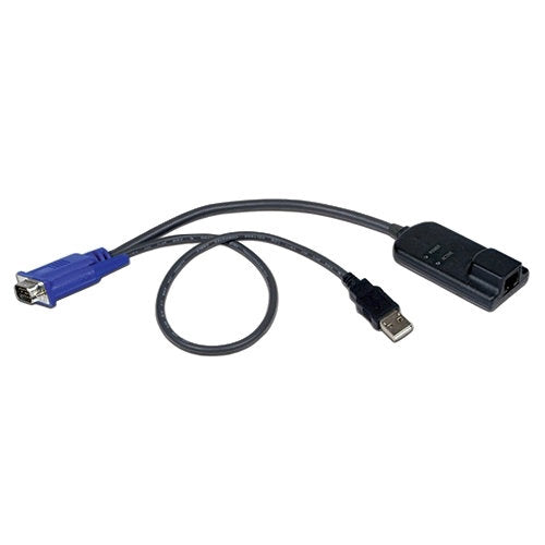 DELL 470-ABDL | Cable Gender Changer, RJ-45, 1 x USB 2.0 Type A Male, 1 x VGA HD-15 Male