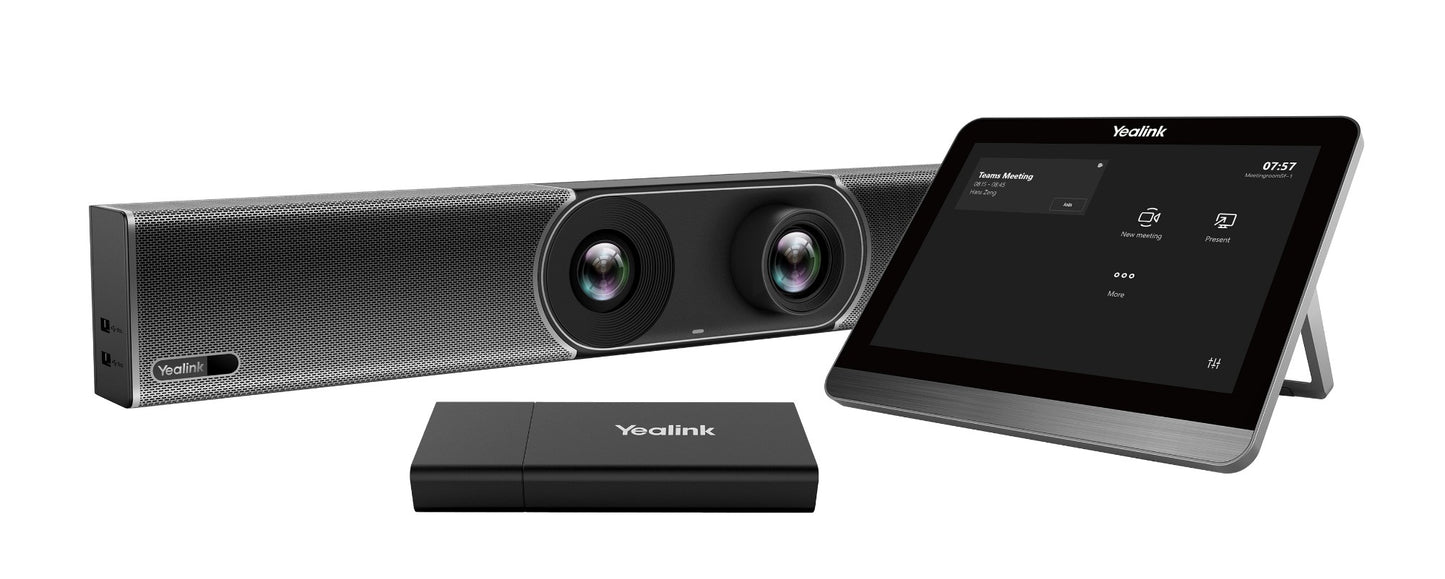 Yealink A30-021-TEAMS | MeetingBar A30 with CTP18 Touch Panel & VCH51 Sharing Box, Video Bar