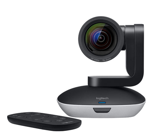 Logitech 960-001184 | 1080p PTZ Pro 2 ConferenceCam with 10x Zoom, Remote Control