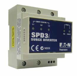 Eaton SPD360NI | 60ka, SPD360NI Surge Protector, 1 AC Outlet, 380-480V, AU Plug