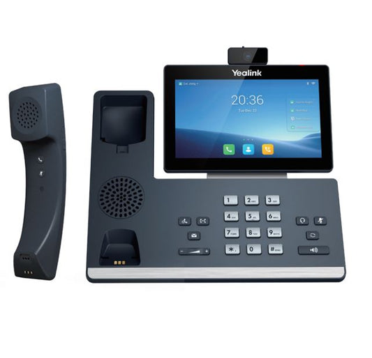 Yealink SIP-T58WP-C | T58WP-C 16 Line IP HD Android Phone, HD Camera, BT Handset, Touch Screen, Dual Gig Ports