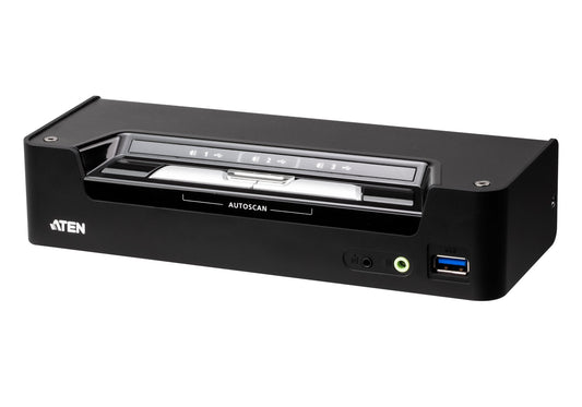 ATEN CS1953-AT-U | CS1953 KVMP Switch, 3-Port USB-C/DP, 4K60, 45W PD, USB 3.1