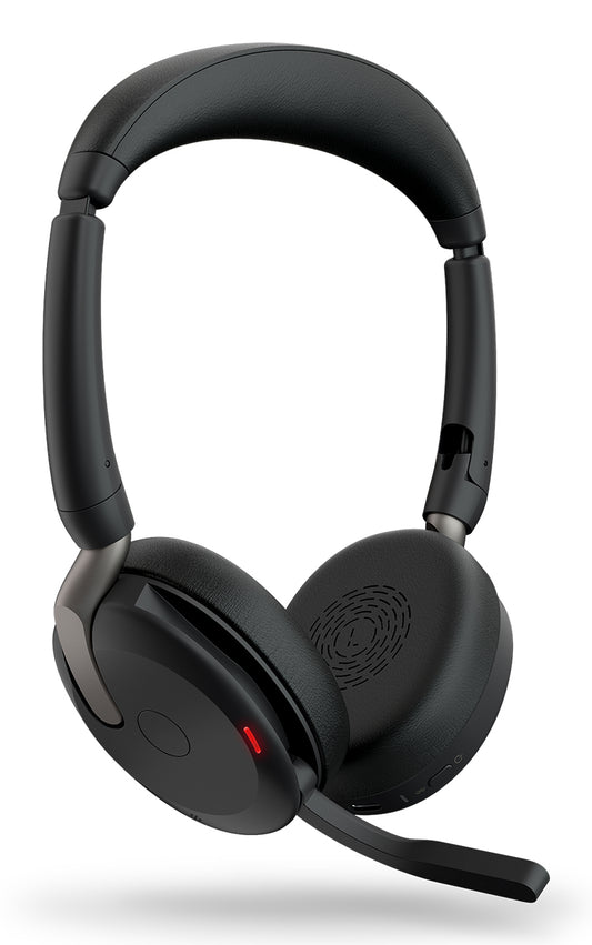 JABRA 26699-989-989 | Evolve2 65 Flex Wireless Headset, Link380a UC, Stereo, USB-A