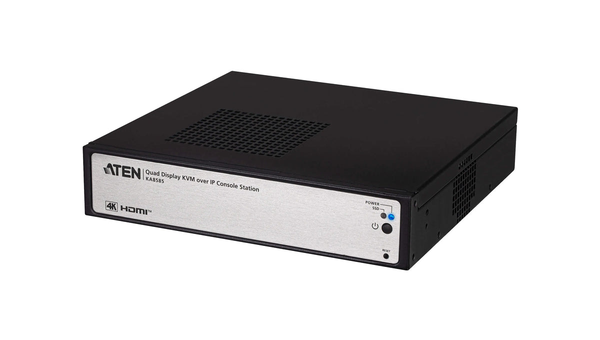 ATEN KA8585-AX-U | KA8585 4K Quad Display KVM over IP Console Station