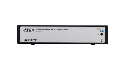 ATEN KA8585-AX-U | KA8585 4K Quad Display KVM over IP Console Station