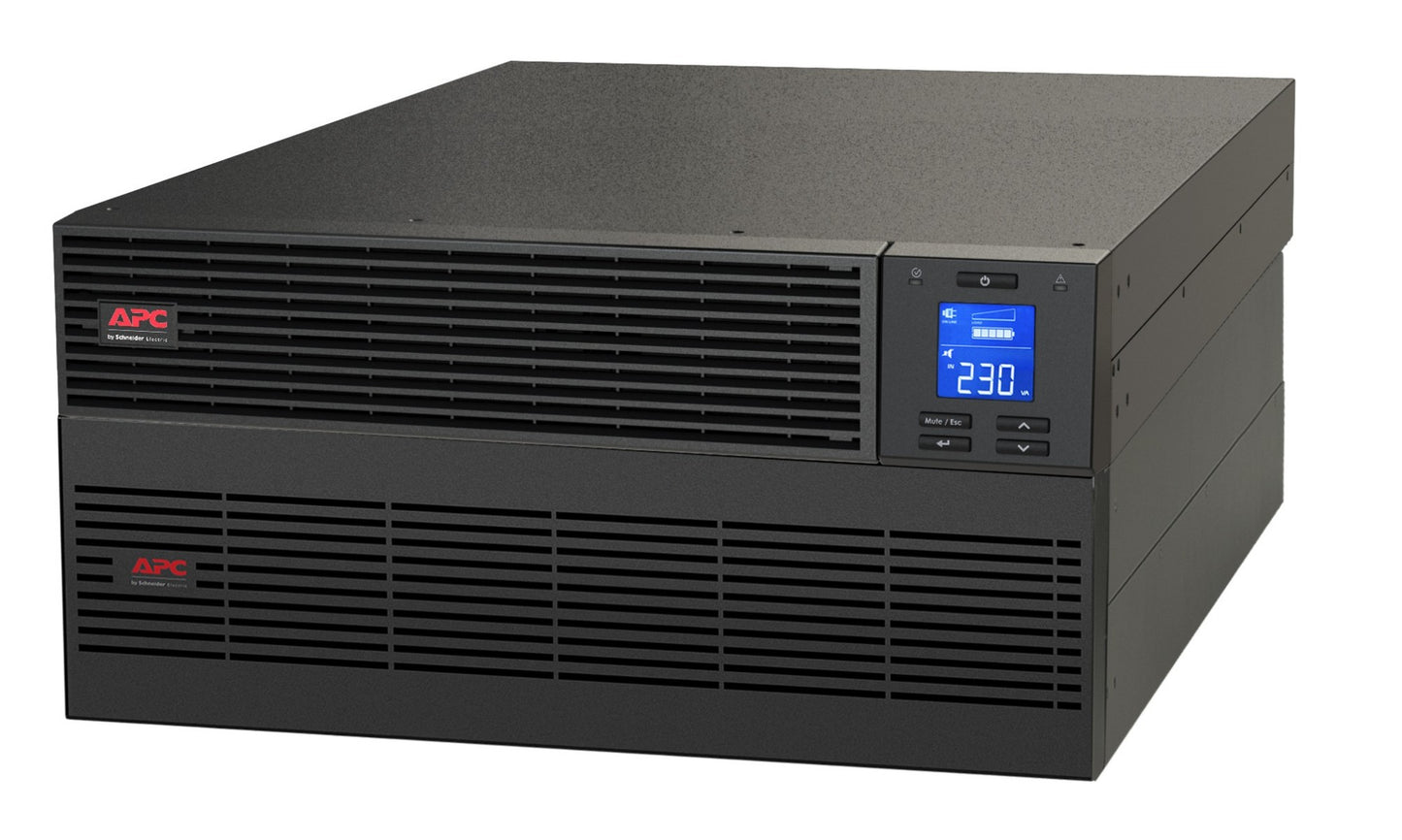 APC SRV6KRIL | Easy UPS On-Line 6kVA/6kW, Rackmount 5U, 230V, Intelligent Card Slot, LCD