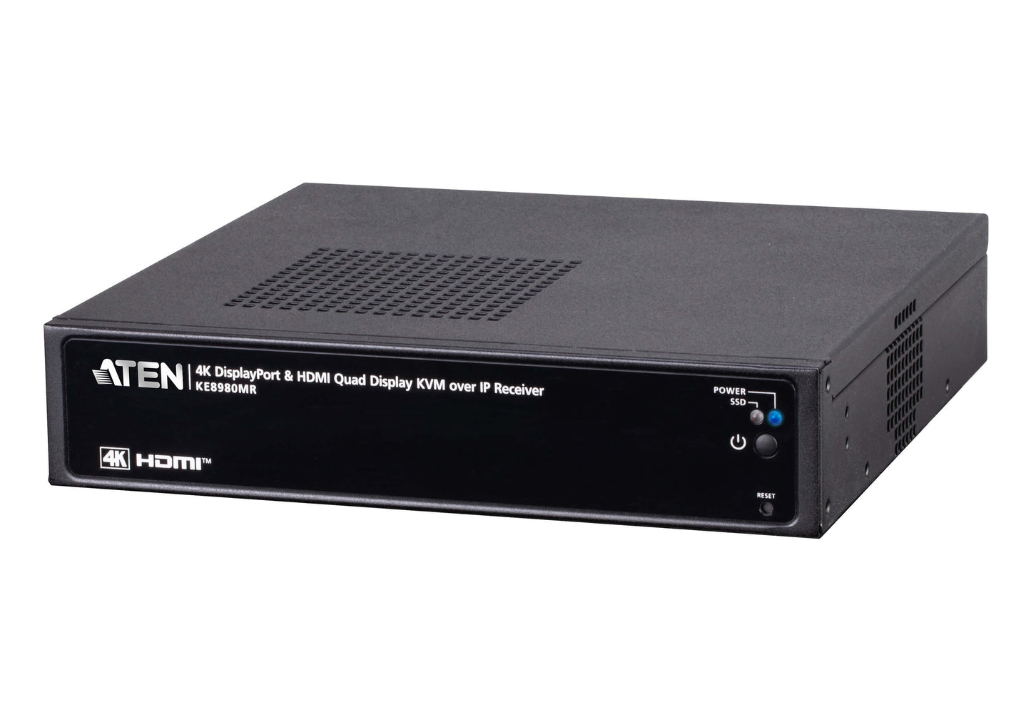 ATEN KE8980MR-AX-U | KE8980MR 4K60 Quad-Display KVM over IP Receiver, HDMI/DP, Multi-View