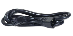 APC AP9887 4.5m black C19 to C20 power cord with IEC connectors