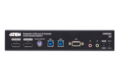 ATEN KX9980T 5K Dual-DisplayPort KVM over IP Transmitter back view