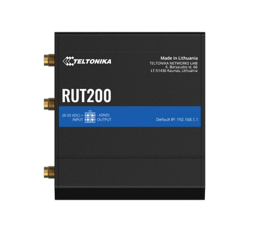 Teltonika RUT200014000 | Compact Industrial 4G LTE Router with WAN Failover, Reliable...