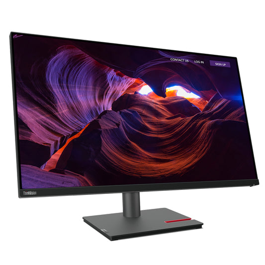 Lenovo 63D1RAR1AU | ThinkVision P32p-30 31.5" 4K Ultra HD Monitor, 3840 x 2160, Black