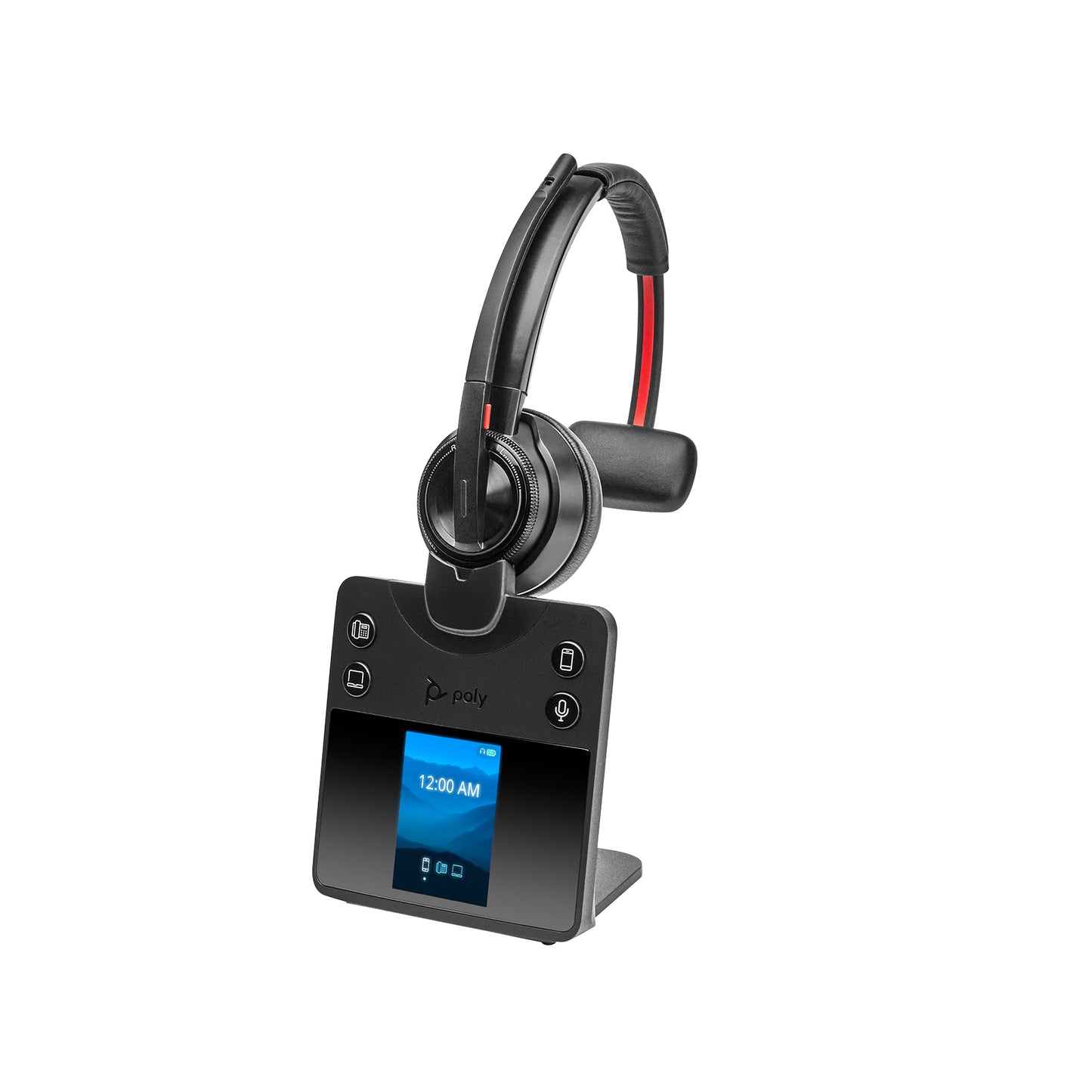 Poly 8L5A7AA | Savi 8410 Office Monaural DECT Headset, 1880-1900 MHz