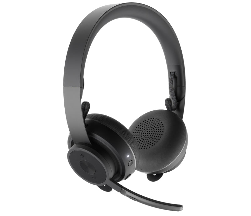 Logitech 981-000855 | Wireless Bluetooth Headset, Noise-Cancelling, USB-A, Graphite