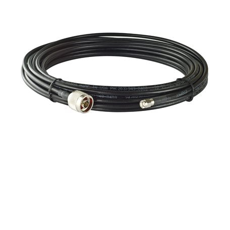 Moxa A-CRF-RMNM-L1-900 | 9m N-Type Male to RP-SMA Male LMR-195 Lite Wireless Antenna Cable for Moxa A-CRF-RMNM Series