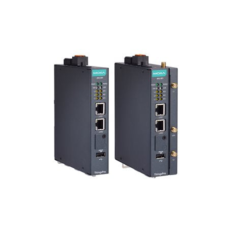 Moxa AIG-301-T-AP-AZU-LX Advanced Iiot Gateways With Arm Cortex-A7 Dual-Core 1 Ghz Processor, 1 Can Port, 4 Dis, 4 Dos, Asia Pacific Lte Band, Thingspro Edge And Azure Iot Edge Software, -40 To 70°C Operating Temperature