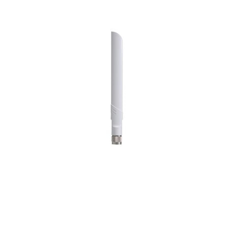 Moxa ANT-WDB-ANM-0306 | Dual-Band Omnidirectional Antenna, 3 dBi at 2.4 GHz, 6 dBi at 5 GHz, N-Type Male Connector