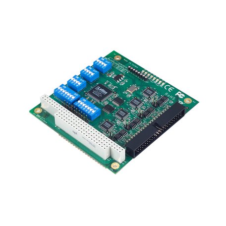 Moxa CA-114-T | PC/104 Bus 4-Port RS-232/422/485 Module, -40 to 85°C, Industrial Edge Connectivity, CA-114 Series