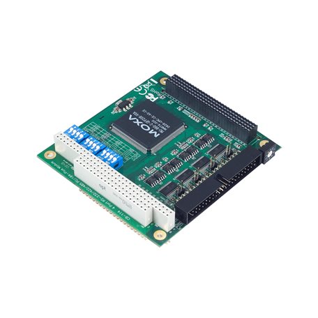 Moxa CB-114-T | 4-Port RS-232/422/485 PC/104-Plus Module, -40 to 85°C, Industrial Edge Connectivity, CB-114 Series