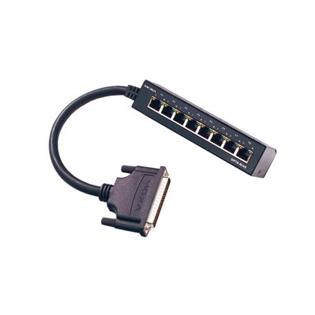 Moxa OPT8-RJ45+ | 8-Port RS-232 Connection Box, VHDCI 68 to 8 x RJ45 (8-Pin) Connectors, Durable Design for Industrial Use