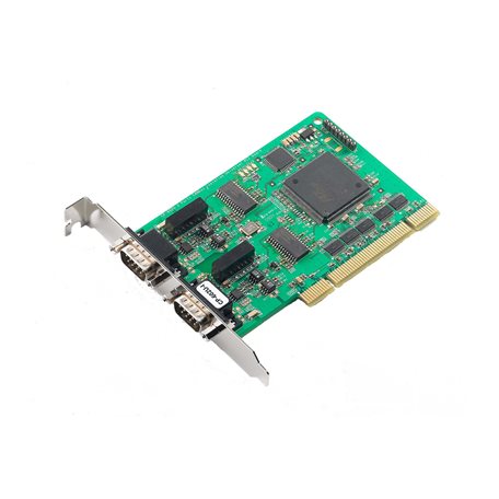 Moxa CP-602U-I w/o Cable | 2-Port CAN Bus Universal PCI Board, 2 kV Isolation, 0-55°C, Industrial Edge Connectivity