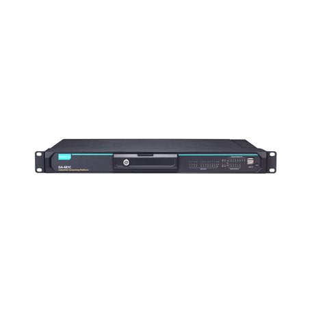 Moxa DA-681C-KL3-HH-T X86 1U Intel Core I3-7100U, Dual Power 100 To 240 Vac/Vdc, -40 To 70°C Temp, W/O Ram/Ssd/Os