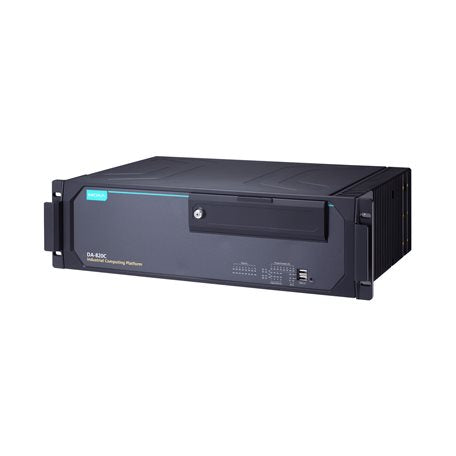 Moxa DA-820C-KLXM-HH X86 3U Intel Core Xeon E3-1505M V6 Cpu, Dual 100 To 240 Vac/Vdc, -25 To 55°C W/O Ram/Ssd/Os