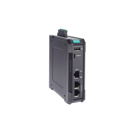 Moxa EDF-G1002-BP-CT-T/KC | Industrial LAN Firewall with 2 Gigabit Ports, IPS, DPI, Gen3 Bypass, MXsecurity, -40 to 75°C, Conformal Coating