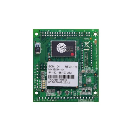 Moxa EOM-104 Evaluation Kit | 4-Port Embedded Managed Ethernet Switch Module Evaluation Kit with 10/100BaseT(X) Ports for Industrial Applications
