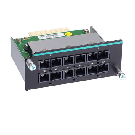 Moxa IM-6700A-6SSC Fast Ethernet Module With 6 Single-Mode 100Basefx Ports With Sc Connectors