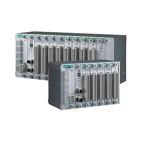 Moxa ioPAC 8600-CPU30-RJ45-C-T | Rugged Controller 1 GHz CPU, 2-Port RJ45 Ethernet, C/C++ Programming, -40 to 75°C Operating Temp