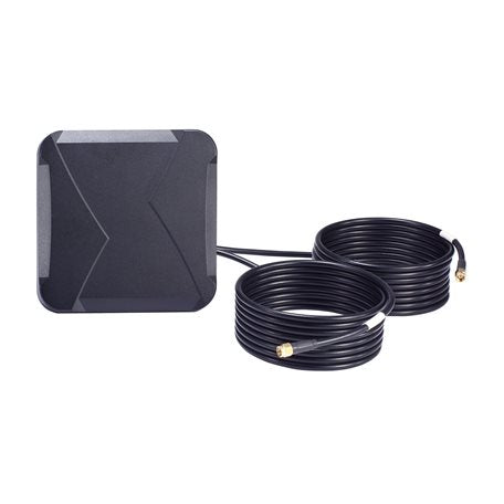 Moxa MAT-5G-PA-SM-2-06-3m | 6 dBi MIMO Panel Antenna with 2 SMA Male Connectors, 3m Cable for Cellular Applications