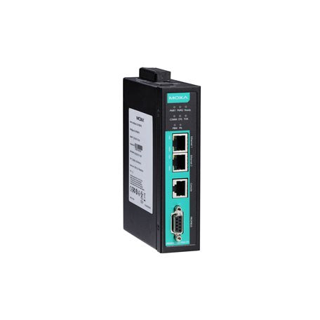 Moxa MGate 5102-PBM-PN-T | 1-Port PROFIBUS-to-PROFINET Gateway, 12-48 VDC, -40 to 75°C, Industrial Edge Connectivity, Protocol Gateway