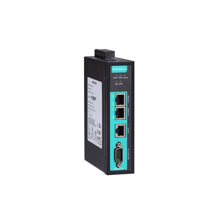 Moxa MGate 5109-T | 1-Port Modbus RTU/ASCII/TCP-to-DNP3 Serial/TCP/UDP Gateway, -40 to 75°C, Industrial Edge Connectivity