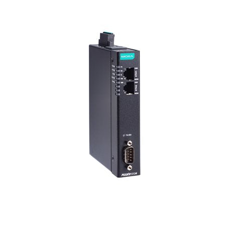 Moxa MGate 5134 | 1-Port Modbus RTU/ASCII/TCP-to-PROFINET Gateway, -10 to 60°C, Industrial Edge Connectivity, MGate 5134 Series