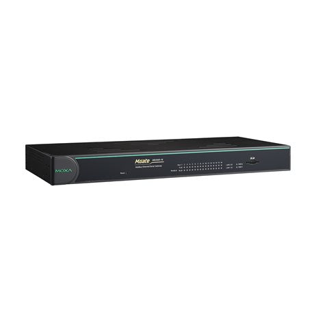 Moxa MGate MB3660I-8-2AC | Modbus Gateway Dual LANs Dual AC Power 8 RS-232/422/485 Ports 0-60°C 2kV Isolation