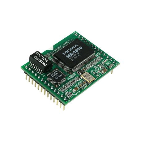 Moxa NE-4110S-T | Industrial Device Server Module for RS-232, 10/100BaseT(x) RJ45, -40 to 75°C, NE-4100 Series