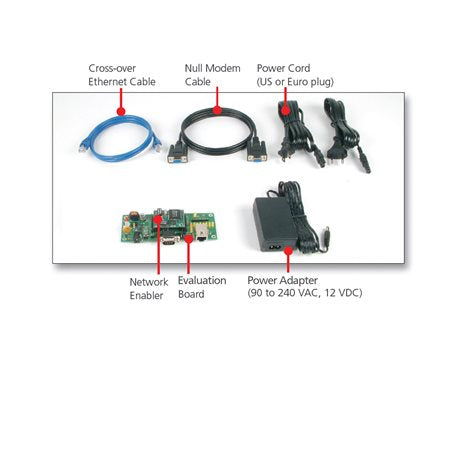 Moxa NE-4100-ST | 10/100 Mbps Embedded Serial Device Server Starter Kit, NE-4100T/NE-4100T-P, Industrial Edge Connectivity