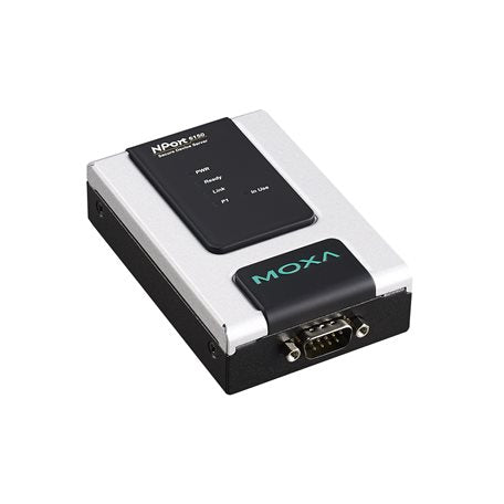 Moxa NPort 6250-T | 2-Port RS-232/422/485 to Ethernet Secure Device Server, -40 to 75°C, Industrial Terminal Server