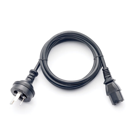 Moxa PWC-C13AU-3B-183 | AU Plug Power Cord, 1.83m Length, C13 Connector, 250V, 10A, SAA Certified, Black