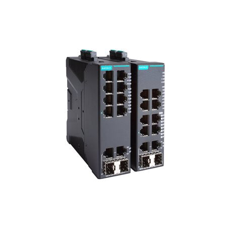 Moxa SDS-3010-8PoE-2GTXSFP | Industrial Smart Ethernet Switch 8 PoE/PoE+ 10/100BaseT(X) Ports, 2 Combo 10/100/1000BaseT(X)/SFP, Dual 12/24/48 VDC, -10 to 60°C