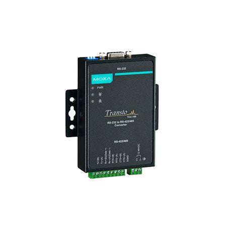 Moxa TCC-100I | Industrial RS-232 to RS-422/485 Converter with 2 kV Optical Isolation, TCC-100/100I Series