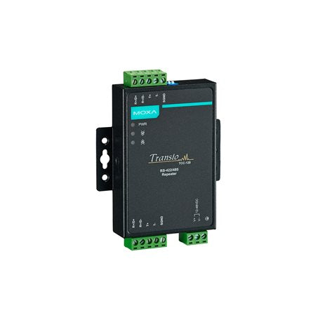 Moxa TCC-120I | Industrial RS-422/485 Converter/Repeater with 2 kV Optical Isolation, TCC-120/120I Series, Serial-to-Serial Connectivity